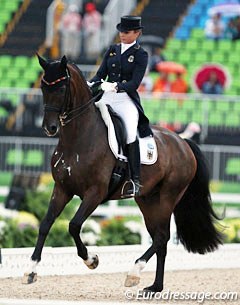 Dorothee Schneider and Showtime at the 2016 Olympic Games :: Photo © Astrid Appels