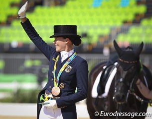 Kristina Bröring-Sprehe and Desperados win team gold at the 2016 Olympic Games in Rio de Janeiro, Brazil :: Photo © Astrid Appels