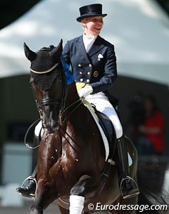 Therese Nilshagen and Dante Weltino at the 2016 CDIO Rotterdam :: Photo © Astrid Appels