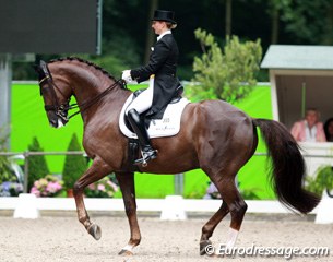 Kristy Oatley and Du Soleil at the 2016 CDIO Rotterdam :: Photo © Astrid Appels