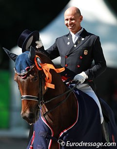 Steffen Peters and Rosamunde at the 2016 CDIO Rotterdam :: Photo © Astrid Appels