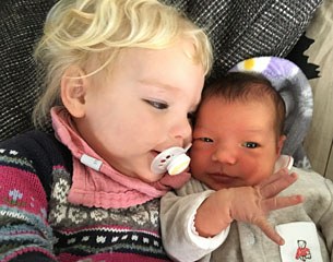 Caroline Häcki's girls Maelle and Leana