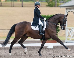 Sue Hearn and Remmington at the 2016 CDI Sydney :: Photo © Franz Venhaus