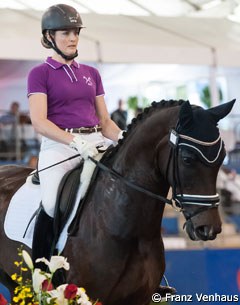 Melanie Campbell-Schmerglatt on Freestyle MS at the 2016 CDI Sydney :: Photo © Franz Venhaus
