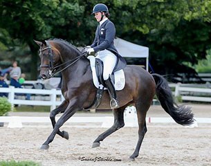 Adrienne Lyle and Horizon win the 2016 U.S. Developing PSG Horse Championship :: Photo © Sue Stickle