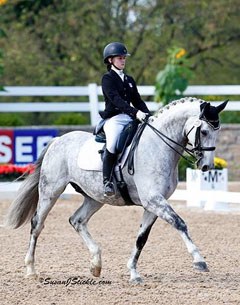Jenna Upchurch and Greystoke win the 2016 U.S. Junior Riders Championships :: Photo © Sue Stickle