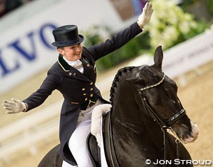 Judy Reynolds and Vancouver K at the 2016 World Cup Finals :: Photo © Jon Stroud