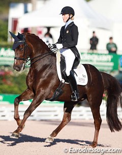Arlene Page and Woodstock at the 2016 CDI Wellington :: Photo © Astrid Appels