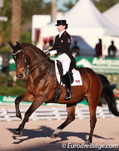 Belinda Trussell and Anton at the 2016 CDI Wellington :: Photo © Astrid Appels
