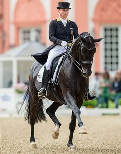 Isabell Werth and Weihegold at the 2016 CDI Wiesbaden :: Photo © Stefan Lafrentz