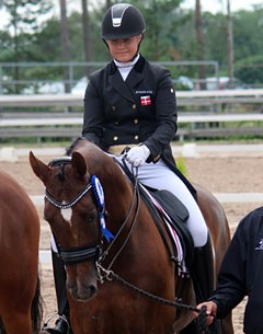 Anne Mette Lyager and Brandtoftes Sjubell at the 2016 Nordic Baltic Championships :: Photo © Senja Holpainen