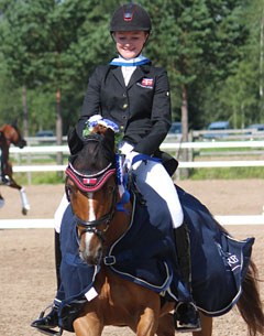 Sara Aagaard Hyrm and FB Gangster at the 2016 Nordic Baltic Championships :: Photo © Senja Holpainen