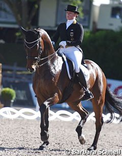 Isabell Werth on Lisa Muller's developing GP horse Stand by Me