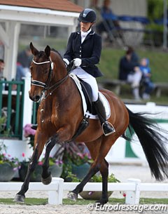 Claire Gosselin and Aliz de Lauture at the 2017 CDIO Compiegne :: Photo © Astrid Appels