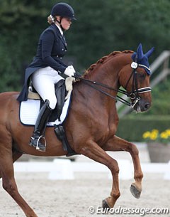 Ida-Lotte Peltoniemi's Poirot was too hot to trot today