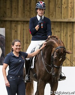 Charlotte Dujardin on Emma Blundell's Kom Fairy Tale