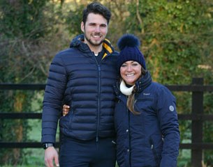 Charlie and Abi Hutton take on the rides on the Seagry Stud horses