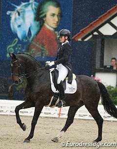 Emily Bradshaw and Remarkable at the 2017 CDIO-PJYR Hagen :: Photo © Astrid Appels