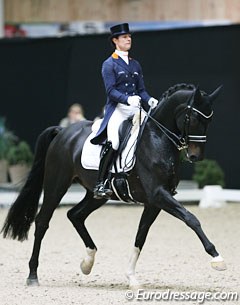 Adelinde Cornelissen and Aqiedo at the 2017 CDI Lier :: Photo © Astrid Appels