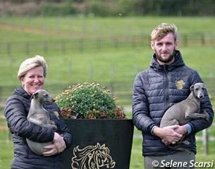 Kate Moisson and Tom O'Brien at Al Shira'aa's UK operations in Surrey :: Photo © Selene Scarsi