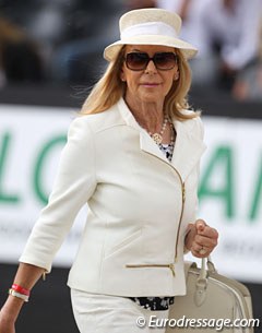 French judge Marietta Almasy always dressed with a great sense of style