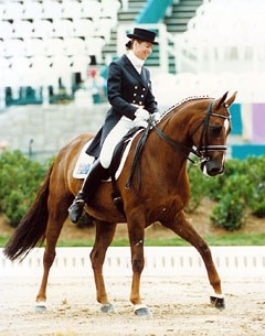 Mary Hanna and Mosaic at the 1996 Olympic Games in Atlanta