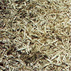 Footing made of wood chips