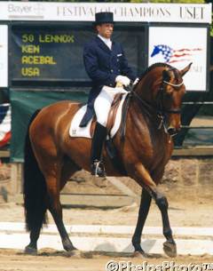 Kenn Acebal and Lennox at the 1998 Festival of Champions :: Photo © Mary Phelps