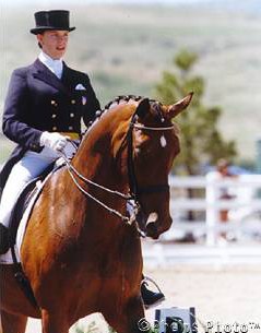 Amanda Cargile and Hurricane at the 1998 NAYRC :: Photo © Mary Phelps