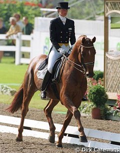 Nicole Uphoff and Relevant at the 1999 CDIO Aachen :: Photo © Dirk Caremans