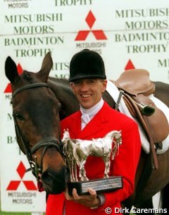 Ian Stark and Jaybee win the 1999 CCI Badminton :: Photo © Dirk Caremans