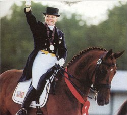 Debbie McDonald and Brentina Victorious at the 1999 Pan American Games