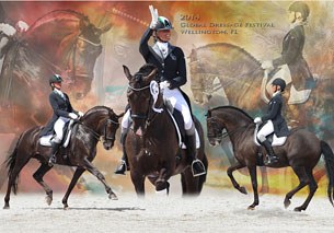 A wonderful 2014 Dressage in Florida photo collage