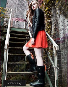 British Junior Rider and fashion model Chloe Vell is brand ambassador for Mooi en Lief