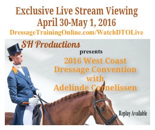 Exclusive Live Stream of the 2016 West Coast Dressage Convention by DressageTrainingOnline.com