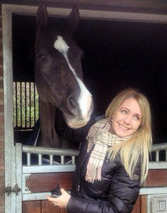 Piaffe's Abby Newell catching up with Valegro and Charlotte