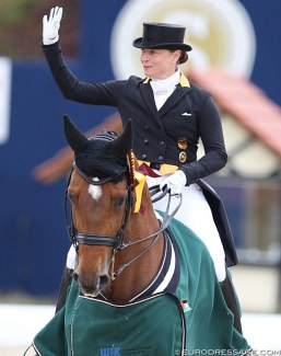 Isabell Werth and Emilio at the 2018 CDI Hagen :: Photo © Astrid Appels