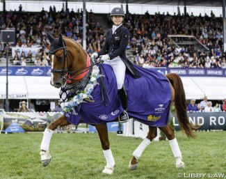 Wendi Williamson and Don Amour MH win the 2019 New Zealand Horse of the Year Title :: Photo © Libby Law