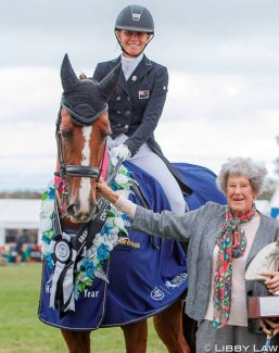 Wendi Williamson and Don Amour MH win the 2019 New Zealand Horse of the Year Title :: Photo © Libby Law