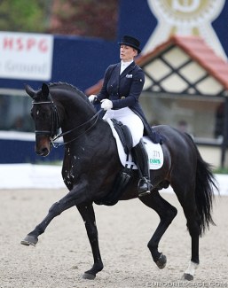 Anabel Balkenhol and Heuberger at the 2019 CDI Hagen :: Photo © Astrid Appels