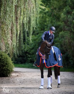 Endel Ots and Lucky Strike at the 2019 U.S. Dressage Championships :: Photo © Andrea Evans