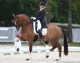 Malin Nilsson and Eddieni at the 2019 CDIO Compiègne :: Photo © Astrid Appels