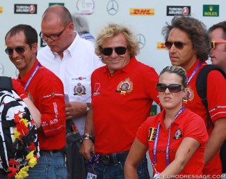 Sjef Janssen coached Belgium to its best team score ever at the 2015 European Championships in Aachen :: Photo © Astrid Appels