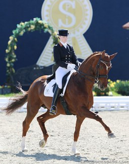 Maria Anita Andersen and Rebelle at the 2013 CDI Hagen :: Photo © Astrid Appels