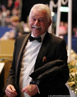 Stephen Clarke at the 2019 CDI-W London Olympia Horse Show :: Photo © Astrid Appels