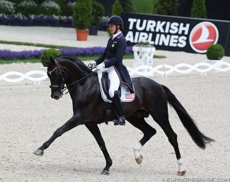 Adrienne Lyle and Betsy Juliano's Salvino at the 2019 CDIO Aachen :: Photo © Astrid Appels
