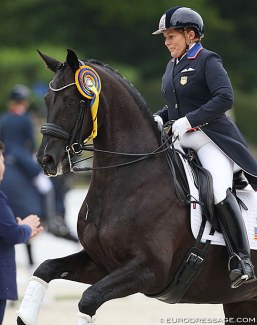 Shelly Francis and Danilo at the 2019 CDIO Compiègne :: Photo © Astrid Appels