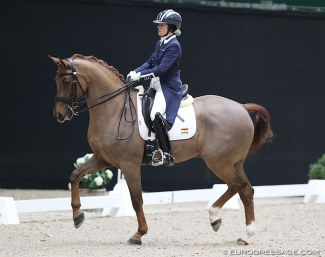 Litta Soheila Sohi trailblazing for Iran at international Grand Prix level :: Photo © Astrid Appels