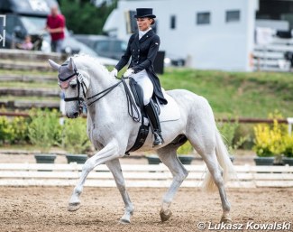 Tatiana Antonenco and Tavares at the 2019 CDI-W Brno :: Photo © Lukasz Kowalski