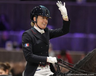 Anne Sophie Serre at the 2019 CDI-W Mechelen :: Photo © Astrid Appels